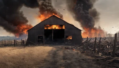 découvrez le récit tragique de l'incendie dévastateur qui a complètement détruit une remise agricole en aude. plongée au cœur des événements, cet article met en lumière les impacts dévastateurs de ce sinistre sur la communauté et l'agriculture locale.