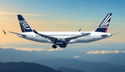 assistez à la remise symbolique de la maquette de l'avion 'vannes' d'air france au maire. cet événement souligne l'engagement d'air france envers la ville et célèbre l'aviation française tout en renforçant les liens entre la compagnie et la communauté locale.